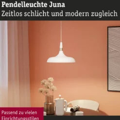 Paulmann 78484 Pendelleuchte Neordic Juna Champagner Weiß E27