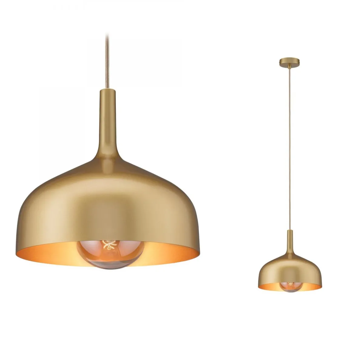 Paulmann 77066 Pendelleuchte Neordic Embla II Gold E27