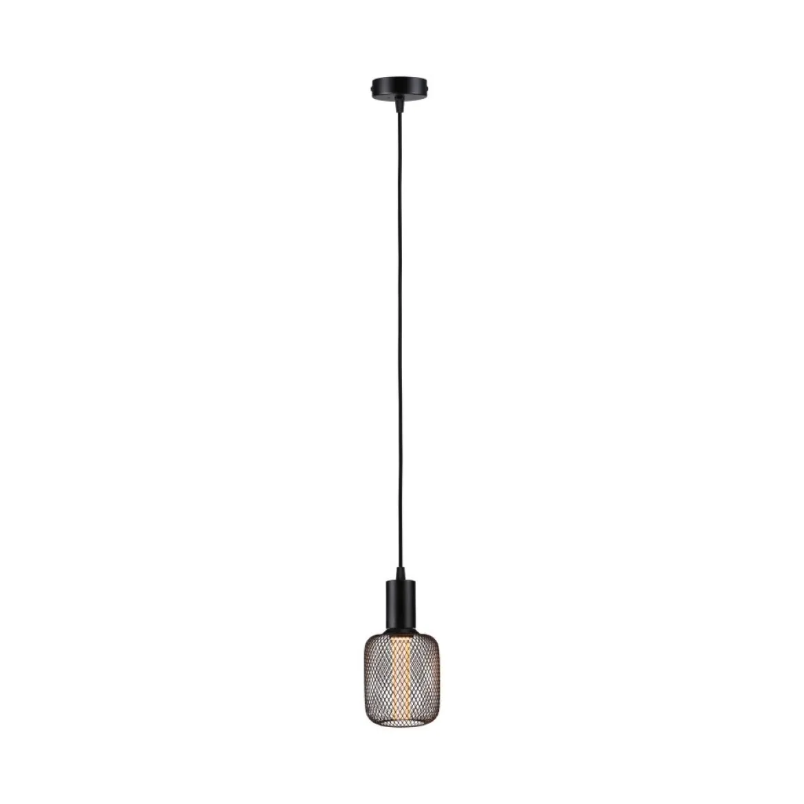 Paulmann 71136 Pendelleuchte Ravi E27 schwarz matt IP44