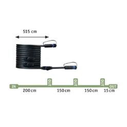 Paulmann 5183 Plug&Shine Bundle Zigbee smik Gateway Gartenstrahler Pike Basisset RGBW