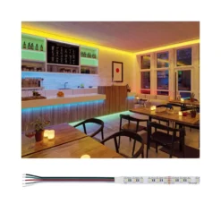 Paulmann 76020 Pro LED Strip Silver P75 830 RGBW 24V 5m