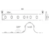 Paulmann 76028 Pro LED Strip Silver P75 865 6500K 24V 10m