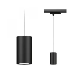 Paulmann 96605 ProRail3 LED Schienenpendel Kratos 4000K 1050lm Schwarz