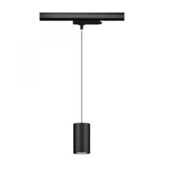 Paulmann 96614 ProRail3 LED Schienenpendel Kratos 3000K 3000lm Schwarz