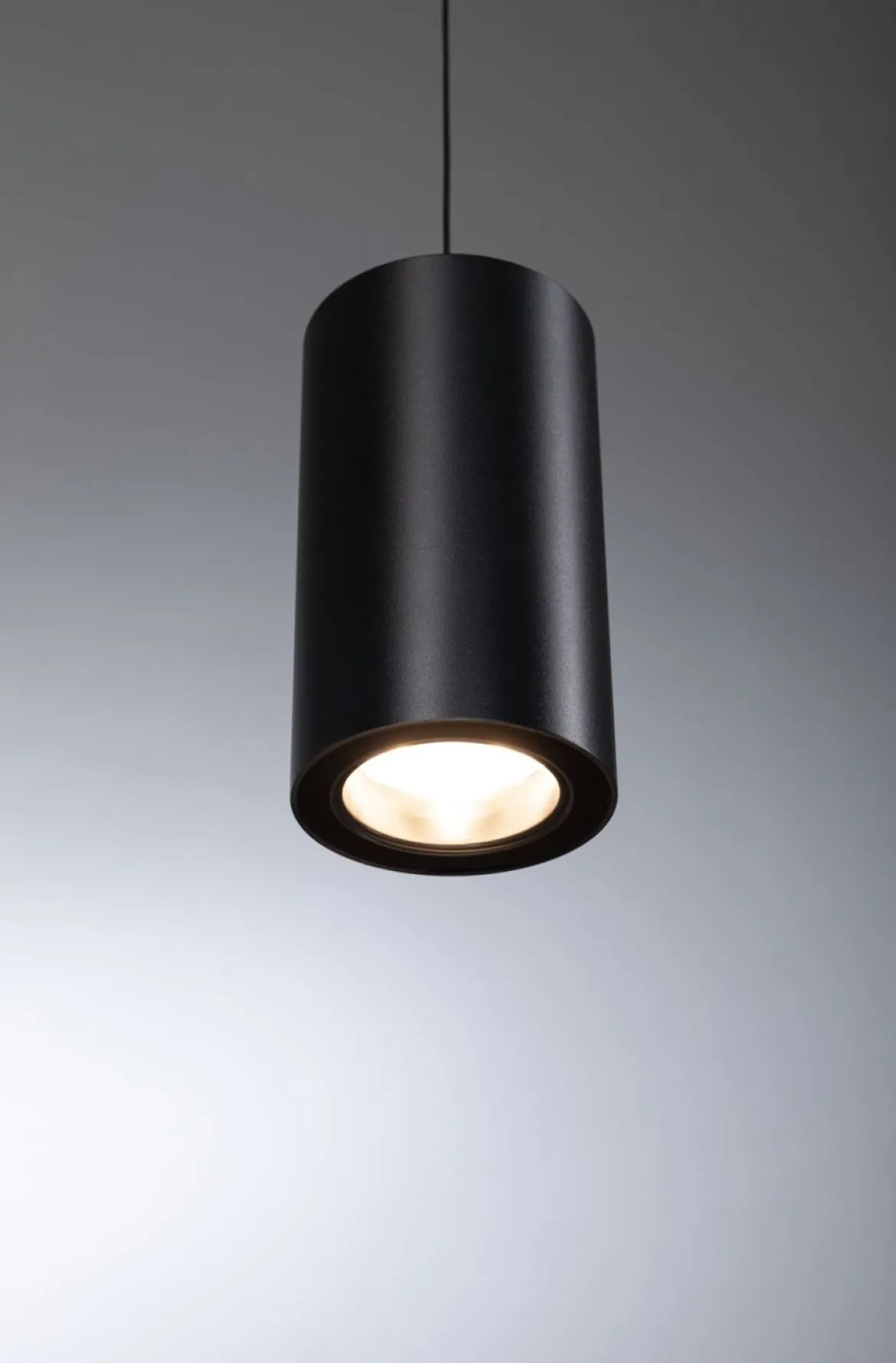 Paulmann 96614 ProRail3 LED Schienenpendel Kratos 3000K 3000lm Schwarz