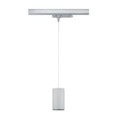 Paulmann 96615 ProRail3 LED Schienenpendel Kratos 4000K 3100lm Silber