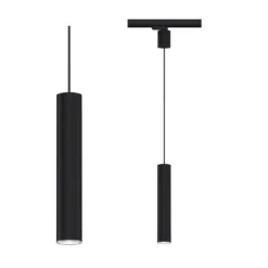 Paulmann 95399 ProRail3 3-Phasen Schienensystem Pendel Artemons GU10 max.10W Schwarz