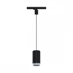 Paulmann 95405 ProRail3 3-Phasen Schienensystem Pendel Corus E27 max.50W Schwarz