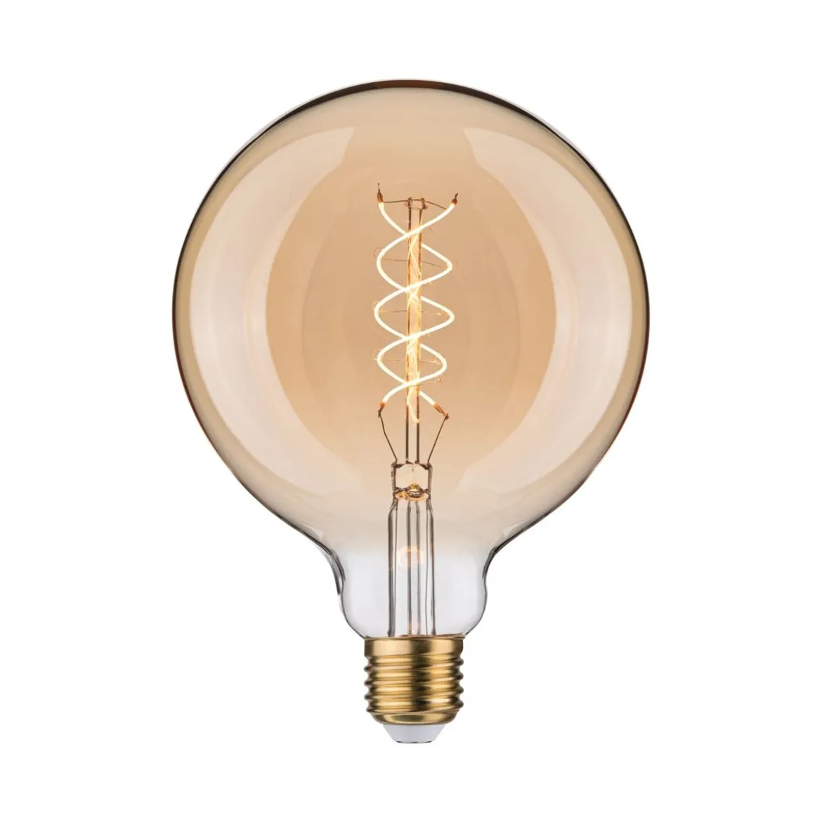 Paulmann 29248 Rustic Shine LED Globe G125 E27 300lm 1800K Gold 3-Step-Dim