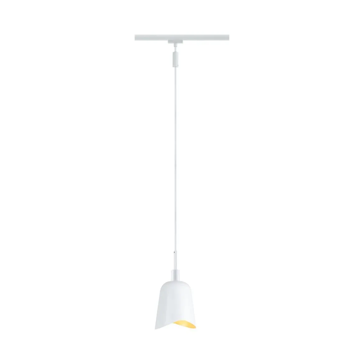 Paulmann 95603 Schienensystem Urail Schirm Alvaro DecoSystems 144mm Weiss Gold