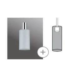 Paulmann 95608 Schienensystem Urail Schirm Valerio 2Easy 100mm Grau