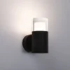 Paulmann 79559 Selection Bathroom LED Wandleuchte Kame 16cm 3000K Schwarz IP44
