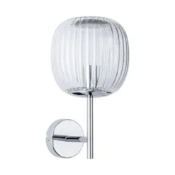 Paulmann 71140 Selection Bathroom Wandleuchte Ruya Klarglas Chrom E14 IP44