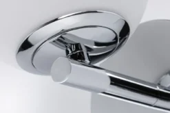 Paulmann 71067 Selection Bathroom LED Wandleuchte Gove 12cm Chrom Satin 3000K IP44
