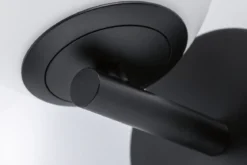 Paulmann 71074 Selection Bathroom LED Wandleuchte Gove 12cm Schwarz Satin 3000K IP44