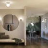 Paulmann 71065 Selection Bathroom LED Deckenleuchte Gove 17cm Chrom Satin 3000K IP44