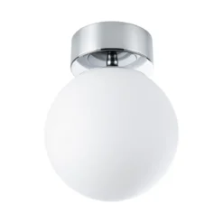 Paulmann 71065 Selection Bathroom LED Deckenleuchte Gove 17cm Chrom Satin 3000K IP44