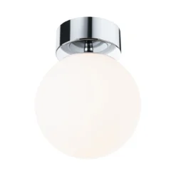 Paulmann 71065 Selection Bathroom LED Deckenleuchte Gove 17cm Chrom Satin 3000K IP44