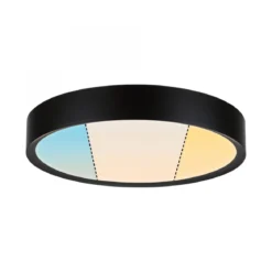 Paulmann 71086 Selection Bathroom LED Deckenleuchte Tega IP44 White Switch Schwarz