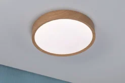 Paulmann 71085 Selection Bathroom LED Deckenleuchte Tega IP44 White Switch Holzoptik