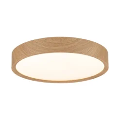 Paulmann 71085 Selection Bathroom LED Deckenleuchte Tega IP44 White Switch Holzoptik