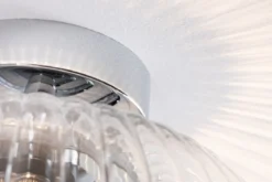 Paulmann 71142 Selection Bathroom Deckenleuchte Ruya Klarglas Chrom E27 IP44