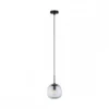Paulmann 71147 Selection Bathroom Pendelleuchte Ruya Klarglas Schwarz E14 IP44