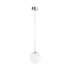 Paulmann 71066 Selection Bathroom LED Pendelleuchte Gove 17cm Chrom Satin 3000K IP44