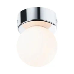 Paulmann 71061 Selection Bathroom Deckenleuchte Gove 8cm Chrom Satin G9 IP44
