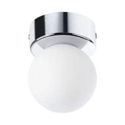 Paulmann 71061 Selection Bathroom Deckenleuchte Gove 8cm Chrom Satin G9 IP44