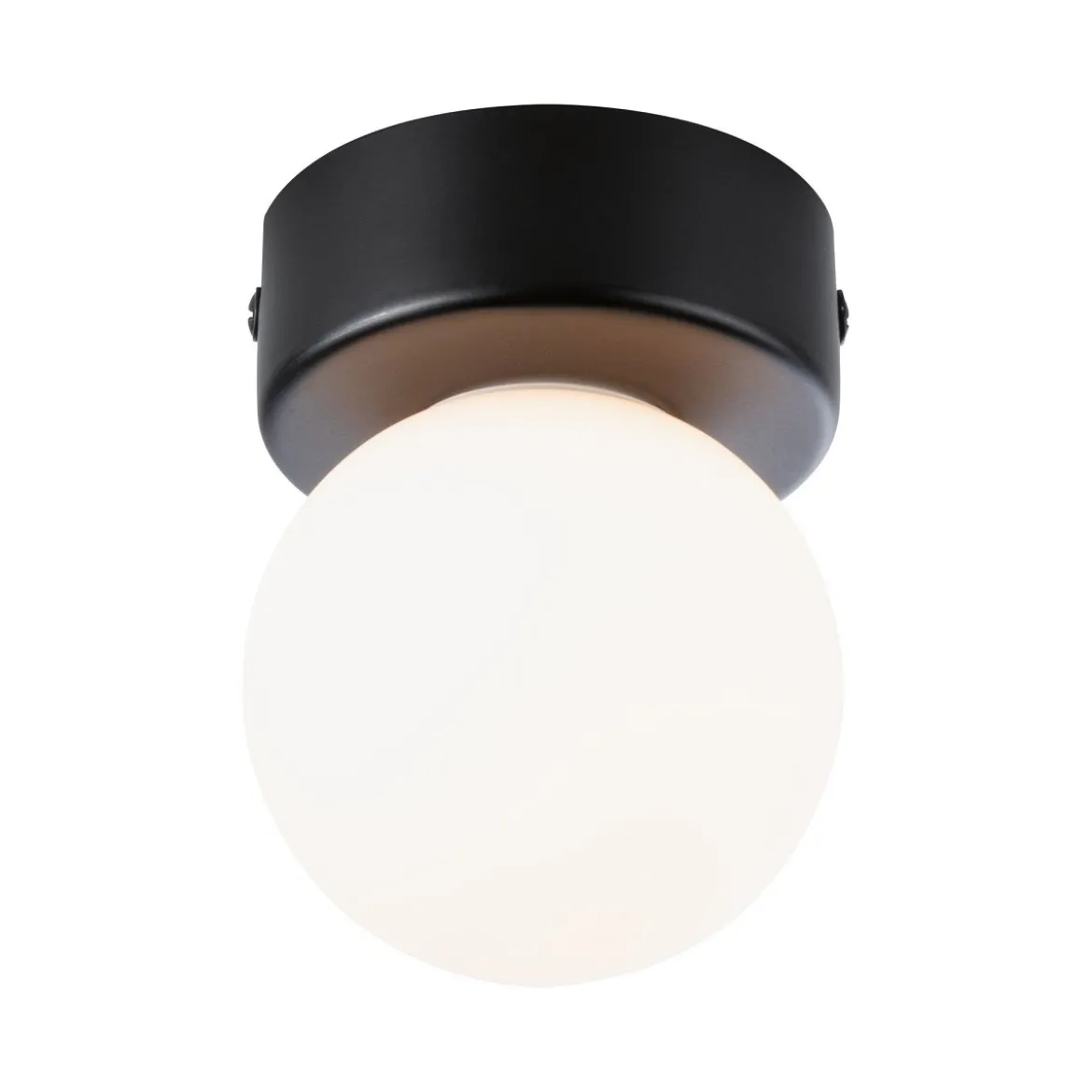 Paulmann 71068 Selection Bathroom Deckenleuchte Gove 8cm Schwarz Satin G9 IP44