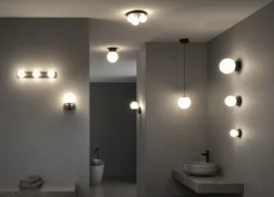 Paulmann 71073 Selection Bathroom LED Pendelleuchte Gove 17cm Schwarz Satin 3000K IP44