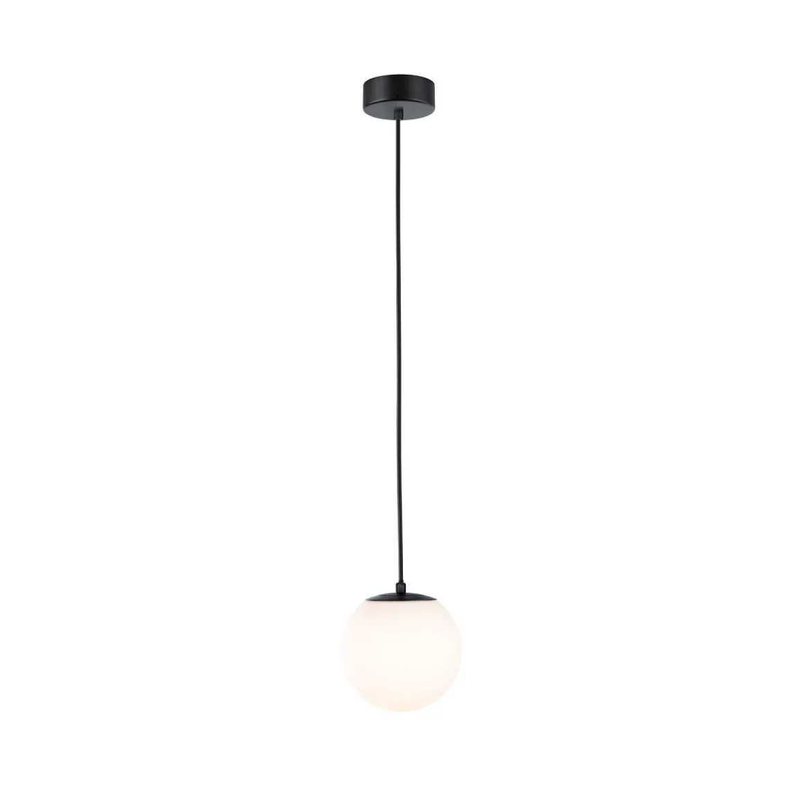 Paulmann 71073 Selection Bathroom LED Pendelleuchte Gove 17cm Schwarz Satin 3000K IP44