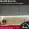 Paulmann 79566 SimpLED LED Strip Delta Komplettset 1m 3000K beschichtet
