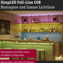 Paulmann 79569 SimpLED LED Strip Full-Line COB Basisset 5m RGB