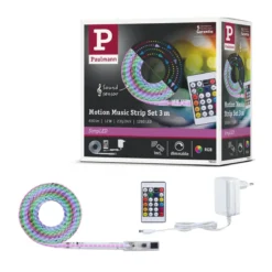 Paulmann 79563 SimpLED RGBIC Motion Music Komplettset 3m RGB beschichtet