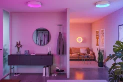 Paulmann 75414 Smart Home LED Deckenleuchte Casca weiß IP44 RGBW 40cm