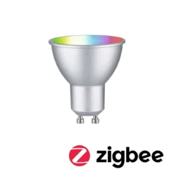 Paulmann 29149 Smart Home Zigbee LED Reflektor GU10 350lm RGBW Chrom matt