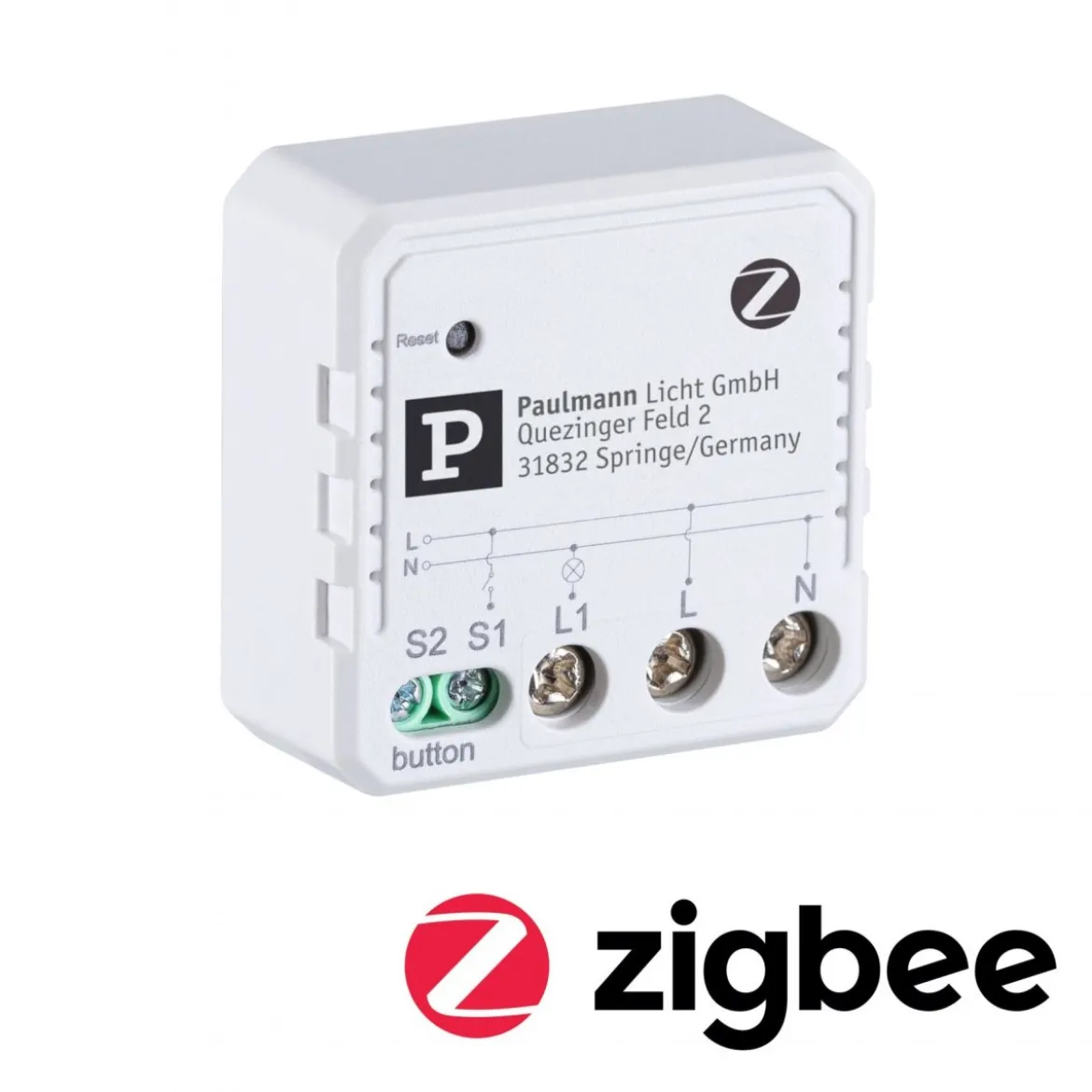 Paulmann 50139 Smart Home Zigbee Unterputzaktor max.3680W On-Off Weiß