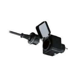 Paulmann 50138 Smart Plug Outdoor Zwischenstecker Schwarz IP44