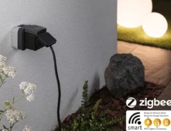 Paulmann 50138 Smart Plug Outdoor Zwischenstecker Schwarz IP44