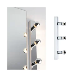 Paulmann 80096 Spiegelleuchte Regula II 3-flammig E14 Chrom IP44