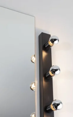 Paulmann 80099 Spiegelleuchte Regula II 4-flammig E14 Schwarz IP44