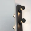 Paulmann 80097 Spiegelleuchte Regula II 3-flammig E14 Schwarz IP44