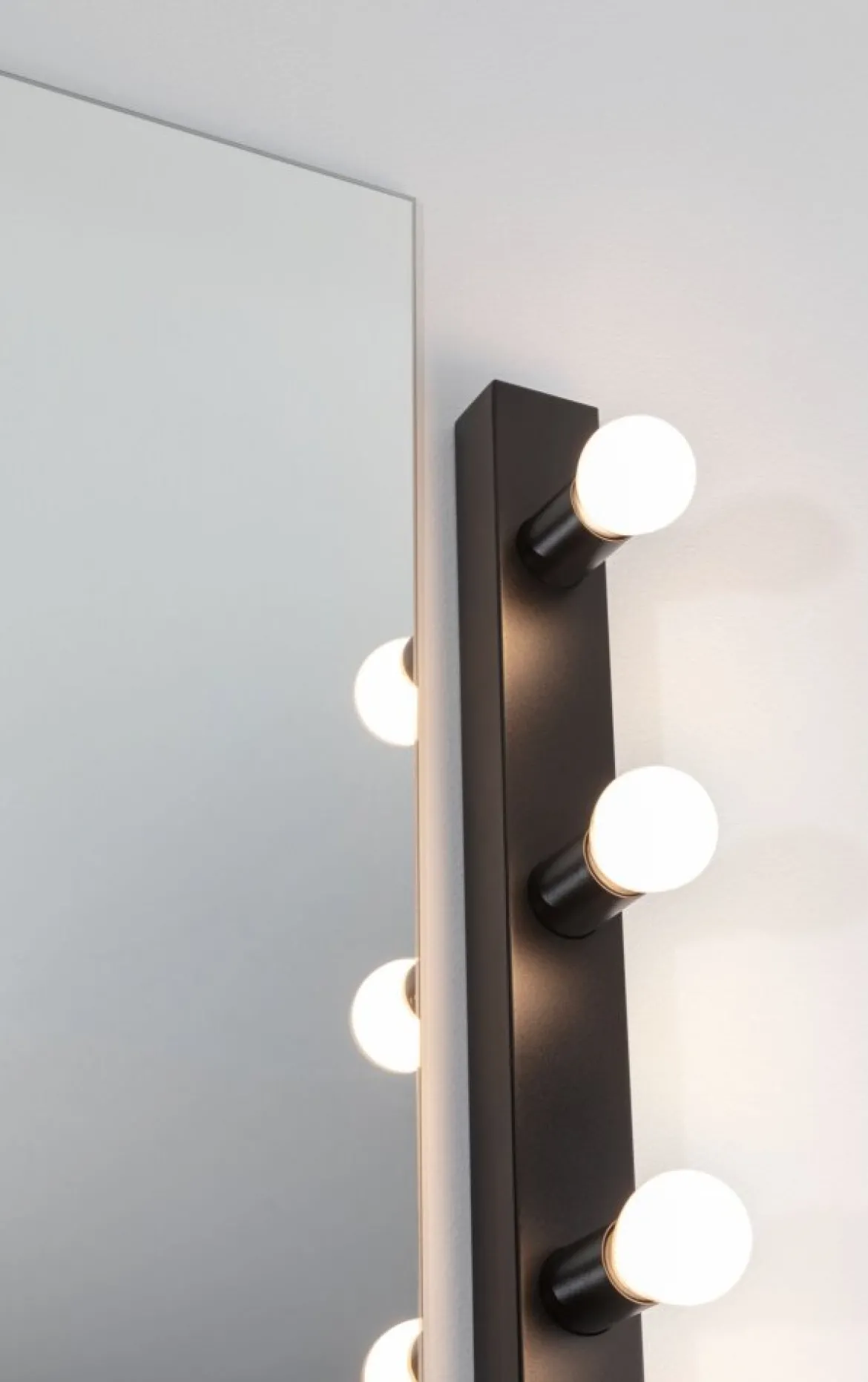 Paulmann 80097 Spiegelleuchte Regula II 3-flammig E14 Schwarz IP44