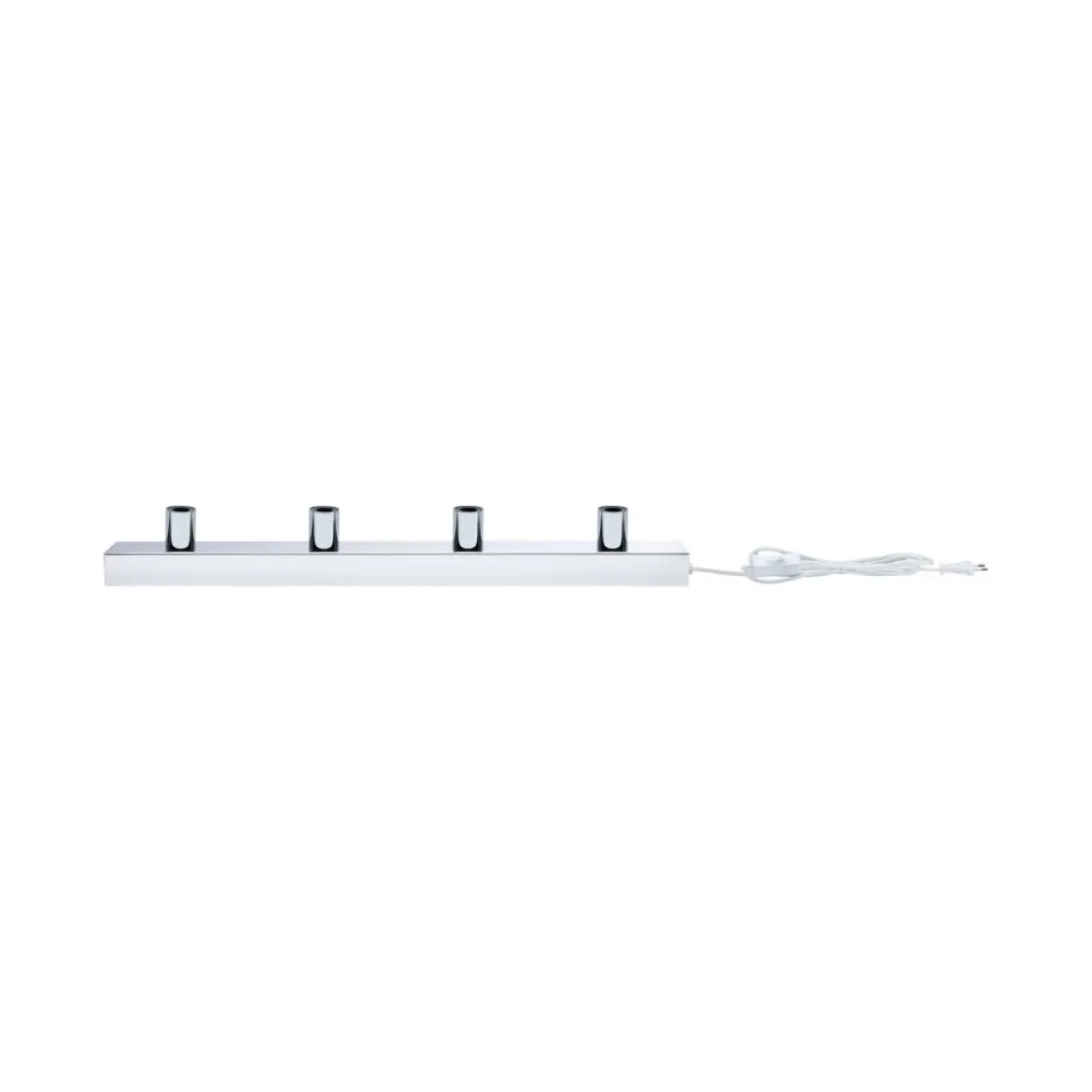Paulmann 80100 Spiegelleuchte Regula II Stecker 4-flammig E14 Chrom IP44
