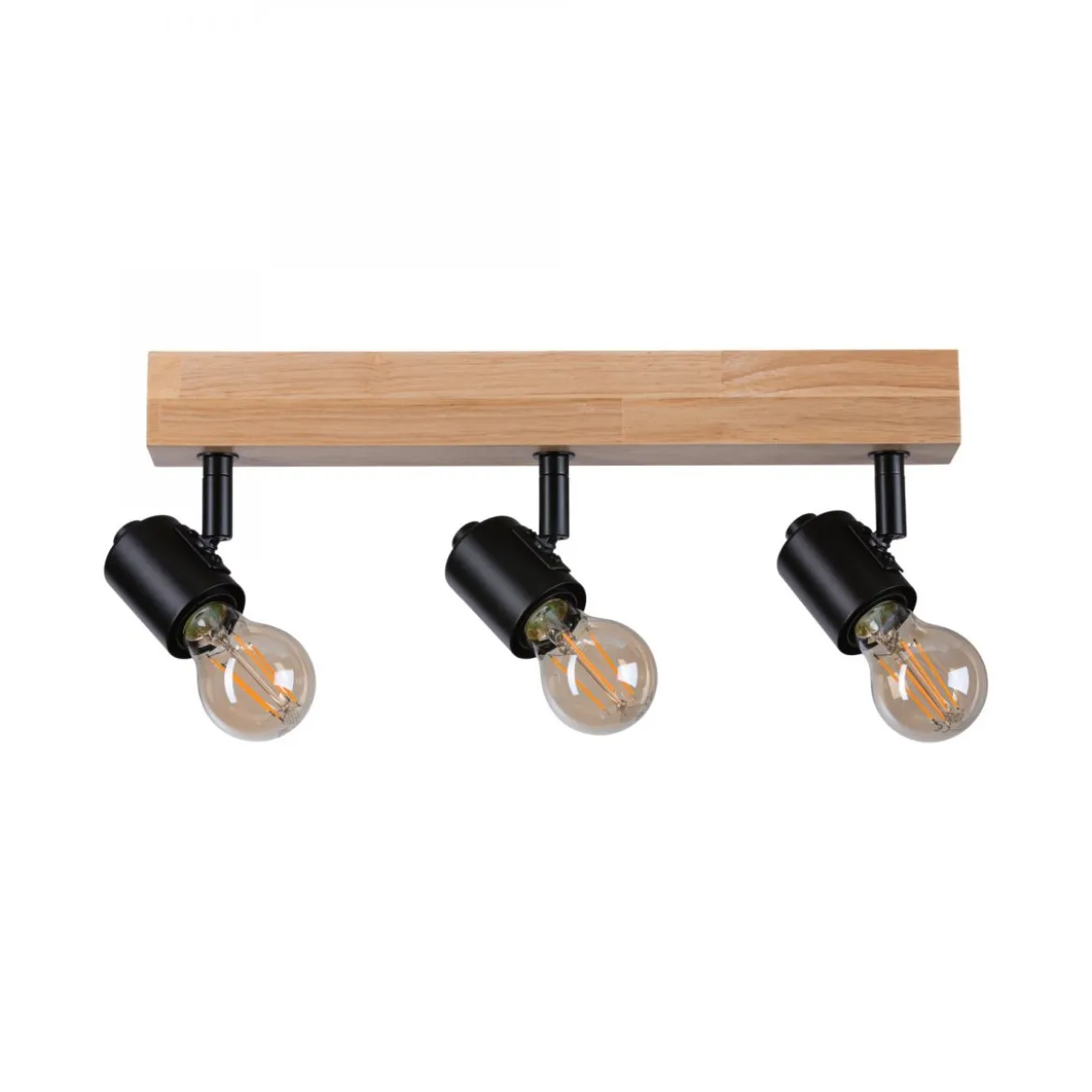 Paulmann 66772 Spotlight Arvid 3-flammig E27 230V max.20W Schwarz Holz