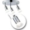 Paulmann 66747 Spotlight Carolina IP44 GU10 230V 3-flammig Chrom