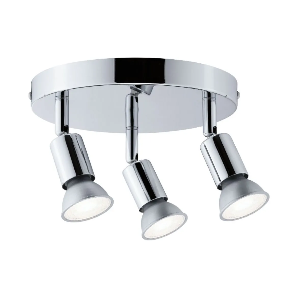 Paulmann 66747 Spotlight Carolina IP44 GU10 230V 3-flammig Chrom