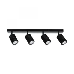Paulmann 94922 Spotlight Lirena 4-flammig Schwarz GU10 max.10W